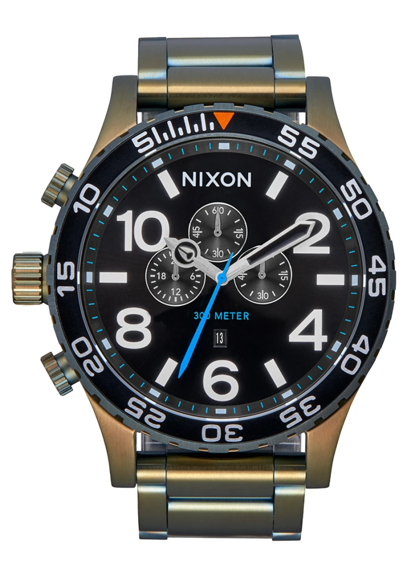 Nixon Watch - 51-30 Chrono - Black Sunray / Surplus