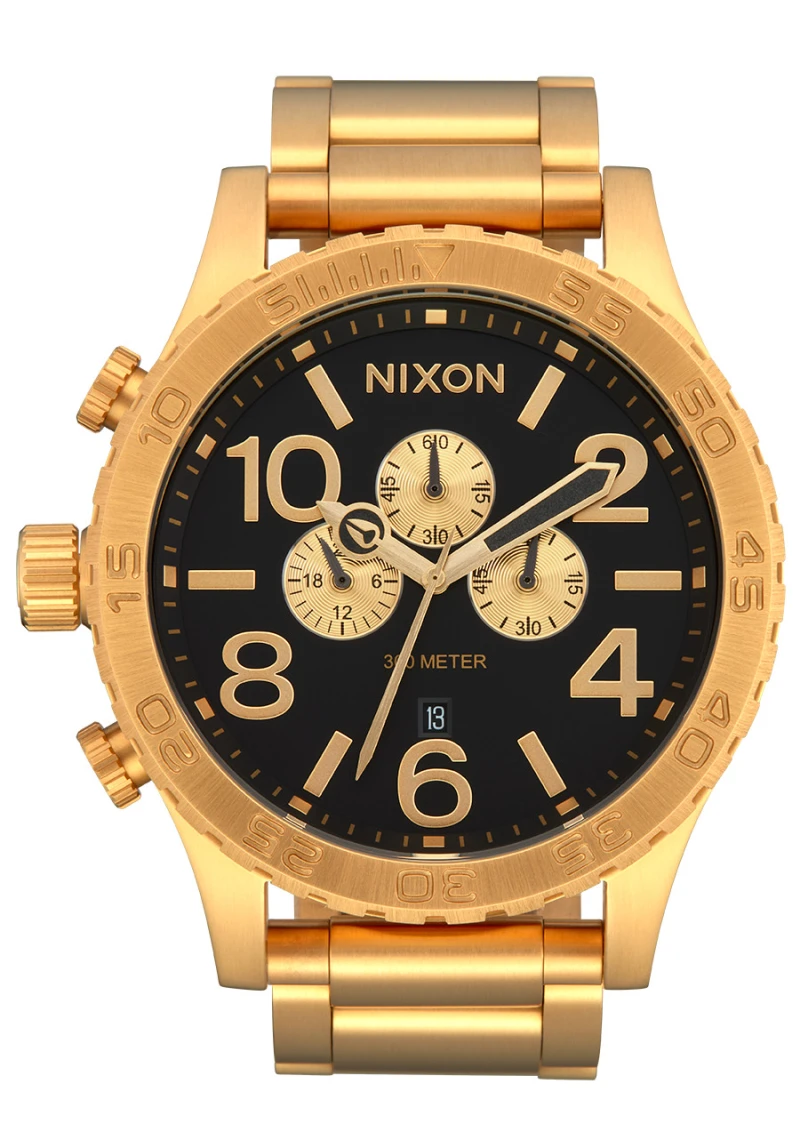 Nixon Watch - 51-30 Chrono - All Gold / Black