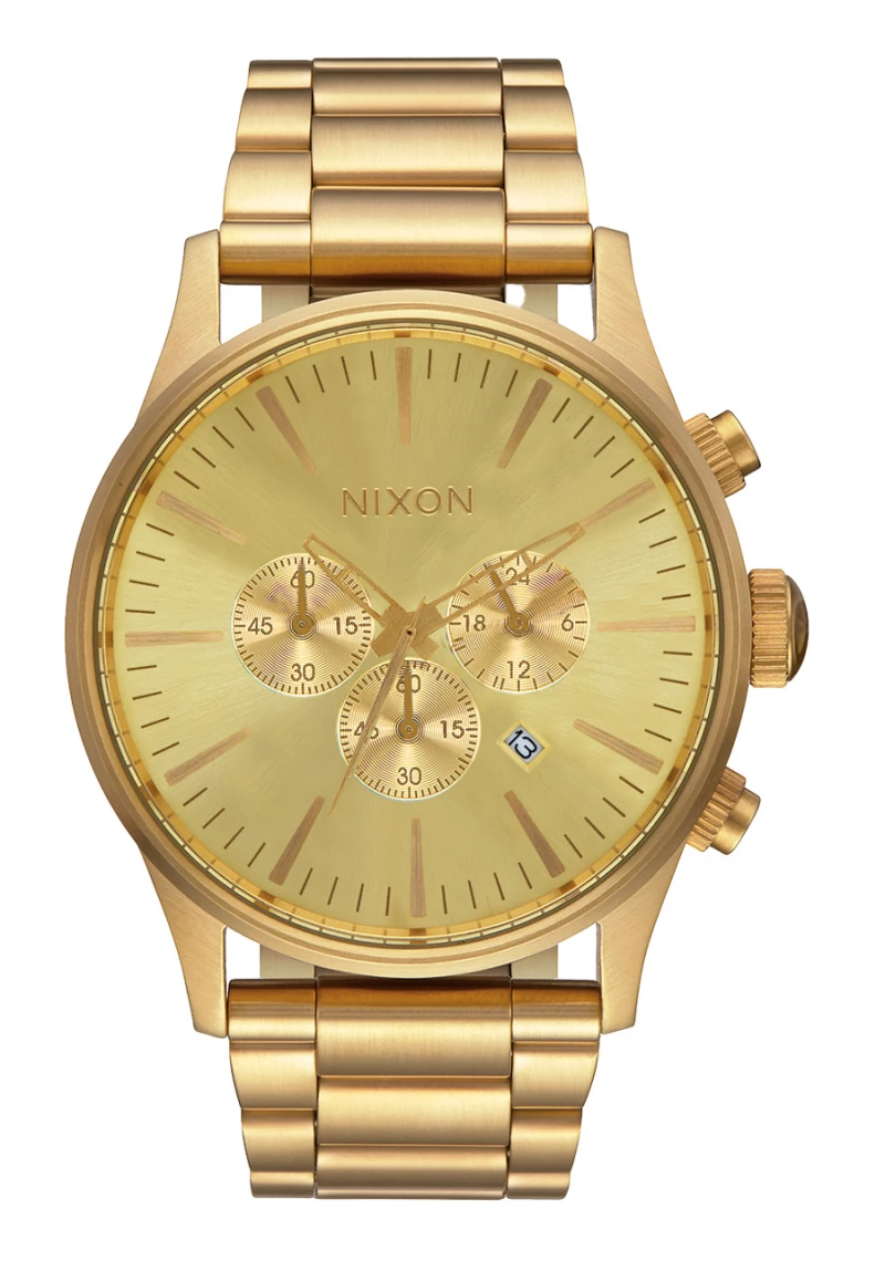Nixon Watch - Sentry Chrono - All Gold