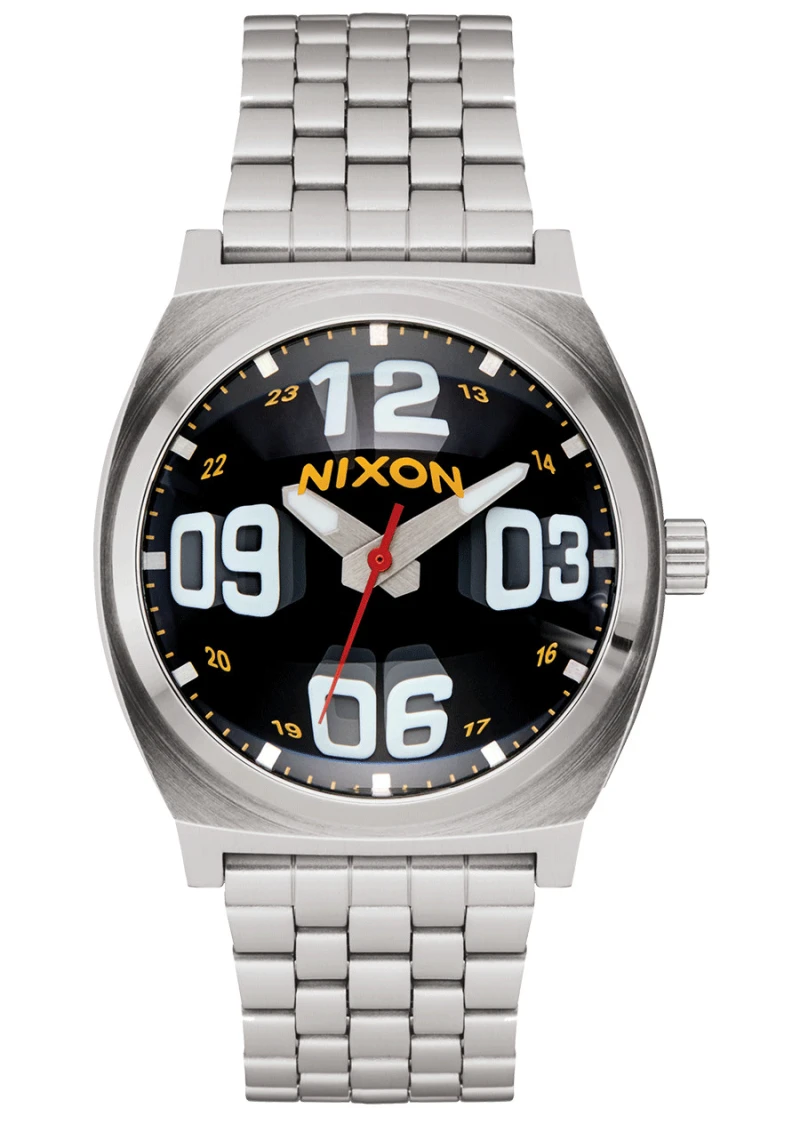 Nixon Watch - Time Teller - Fisheye / Silver / Black