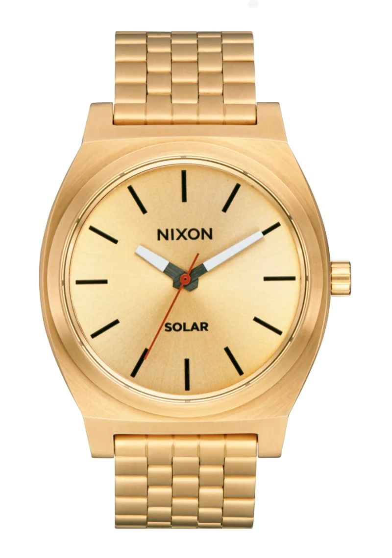 Nixon Watch - Time Teller Solar - All Gold / Black