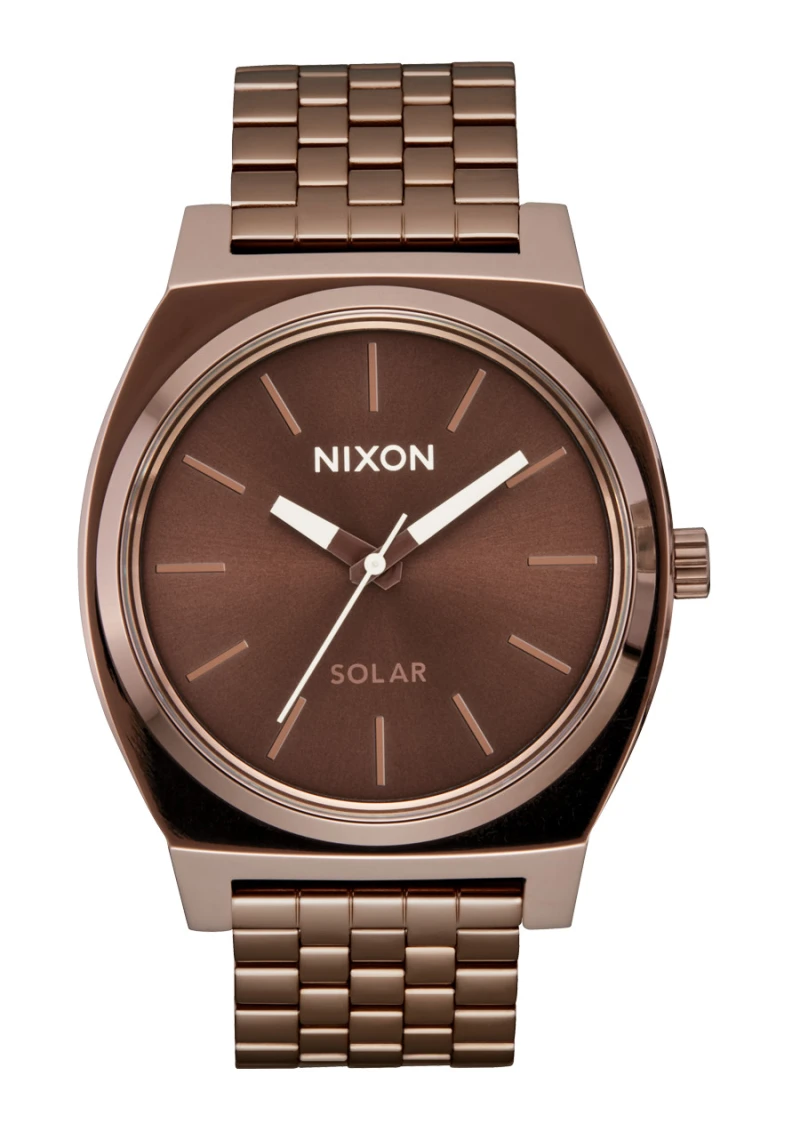 Nixon Watch - Time Teller Solar - Chocolate / Cappuccino