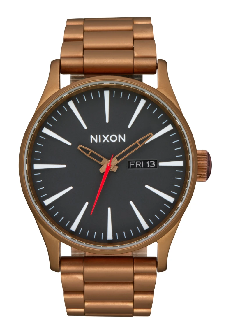Nixon Watch - Sentry Stainless Steel - Bronze / Black