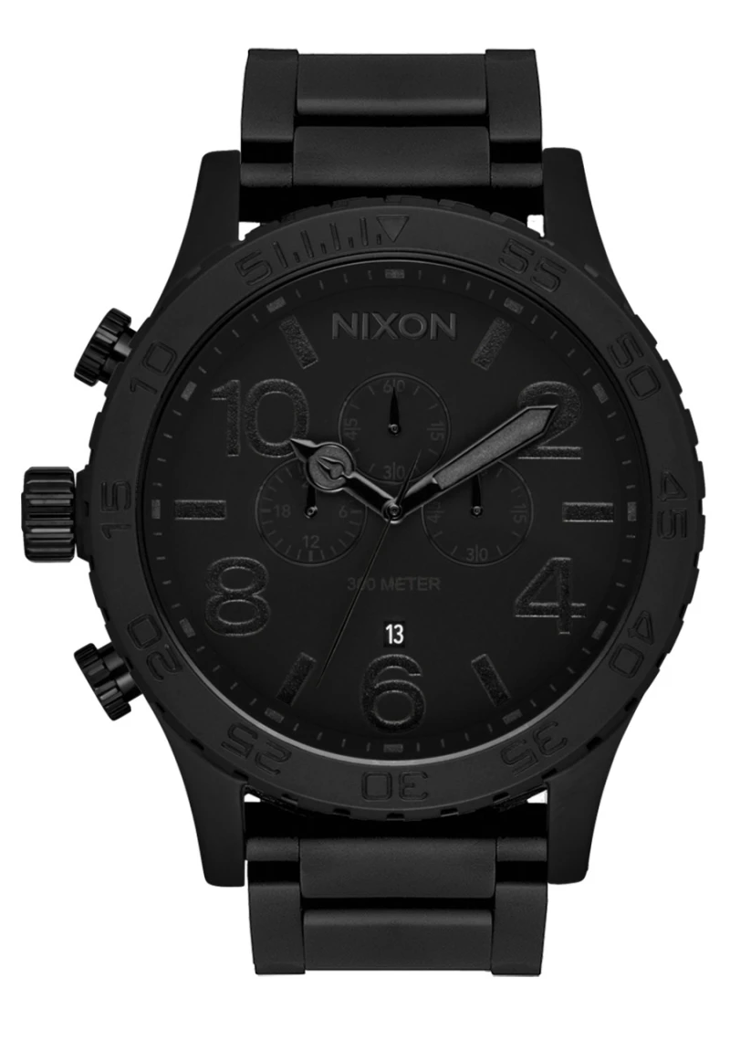 Nixon Watch - 51-30 Chrono Super Black Box Set - Super Black