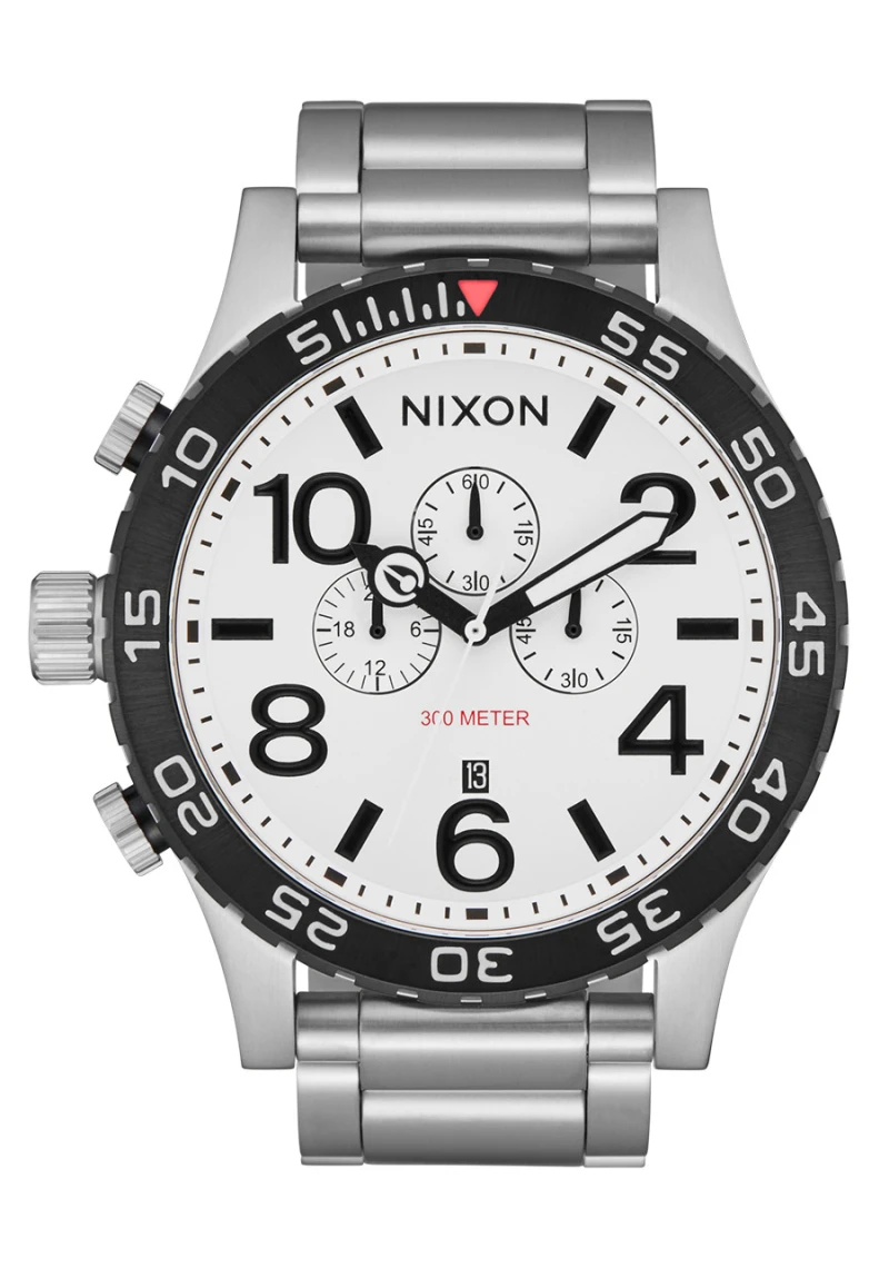 Nixon Watch - 51-30 Chrono - Silver / White Lume