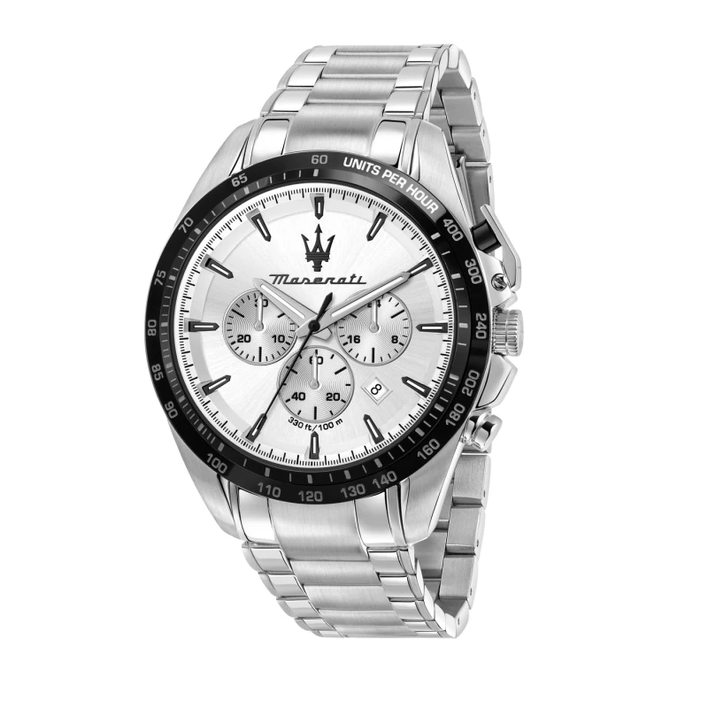 Maserati Watch - Traguardo Chrono - Silver