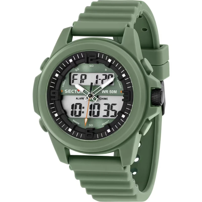 Sector Watch - Ex-48 - Digital - Green - R3251302008