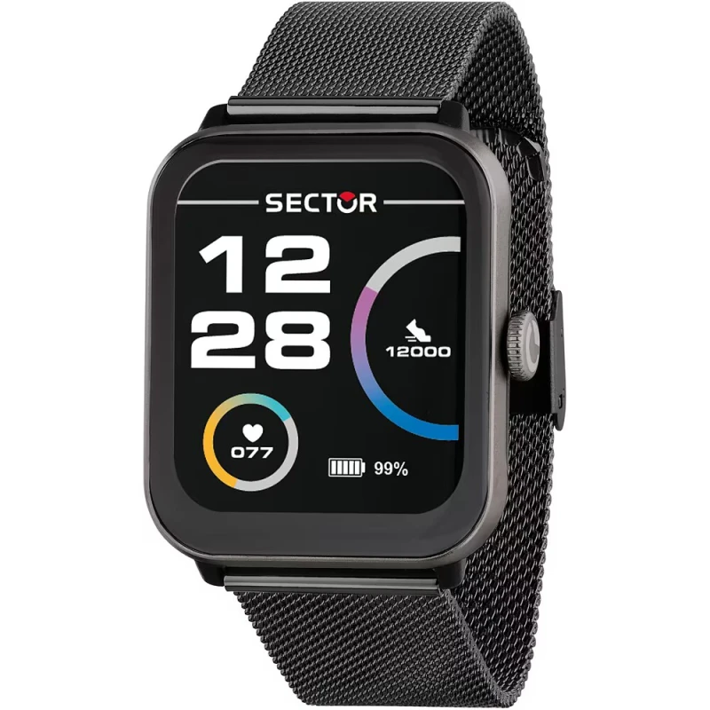 Sector Watch - S-08 - Smartwatch - Black - R3251303001