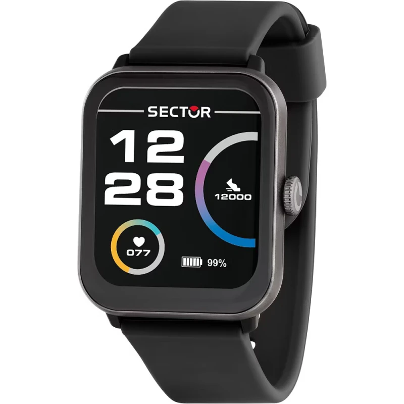 Sector Watch - S-08 - Smartwatch - Black - R3251303003