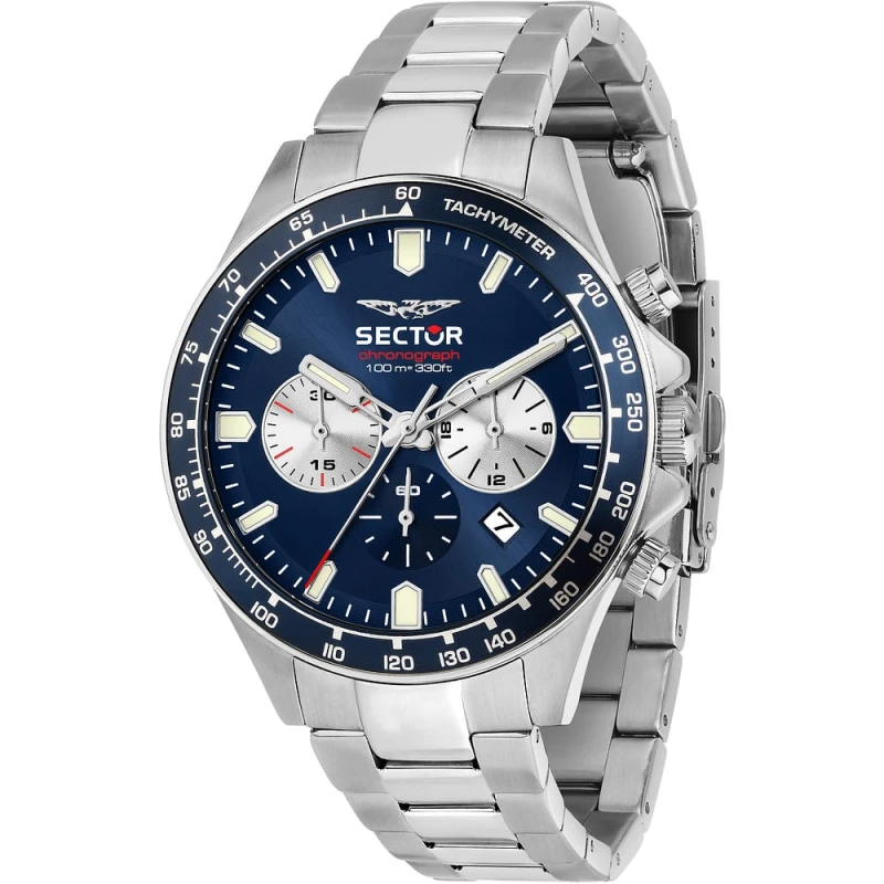 Sector Watch - 230 - Chronograph - Silver - R3273661051