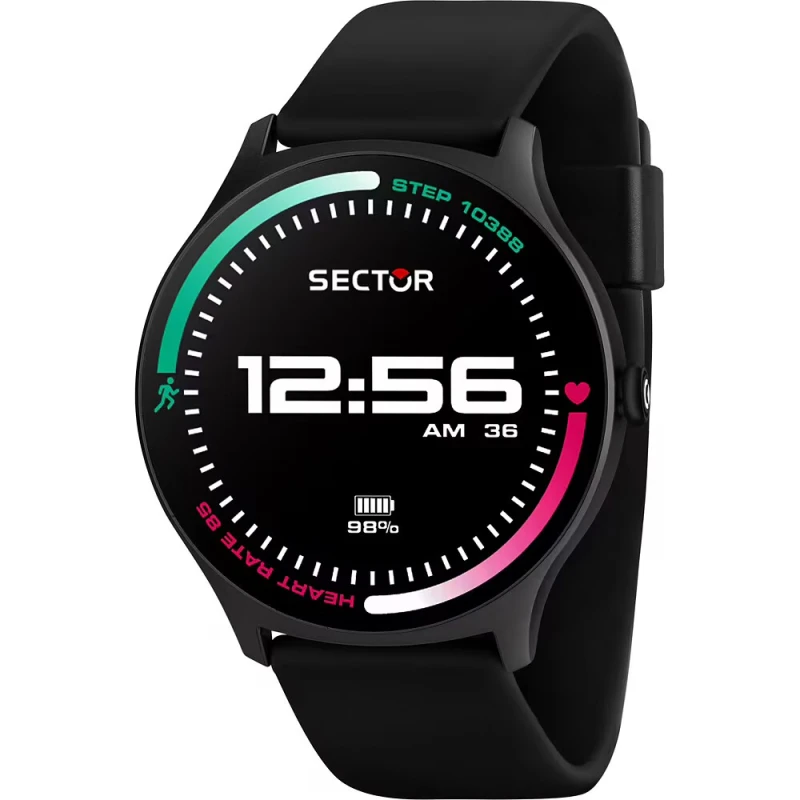 Sector Watch - S-06 - Smartwatch - Black - R3251551001