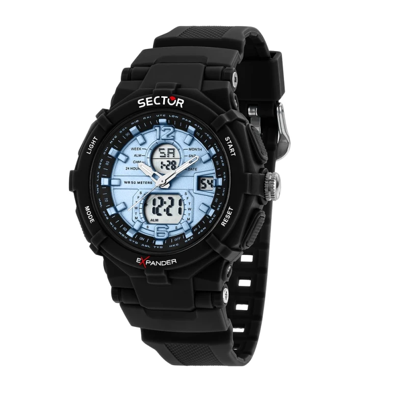 Sector Watch - Ex-09 - Digital - Black - R3251296005
