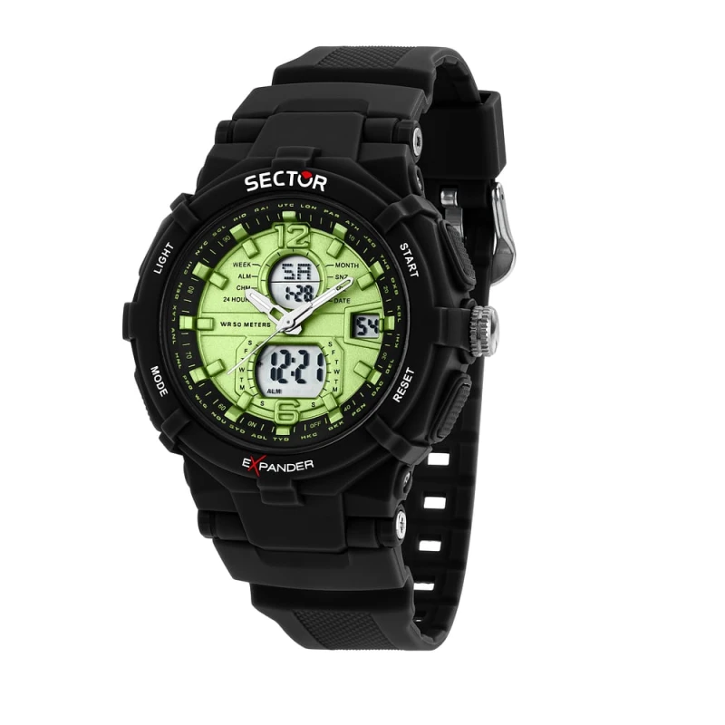 Sector Watch - Ex-09 - Digital - Black - R3251296006
