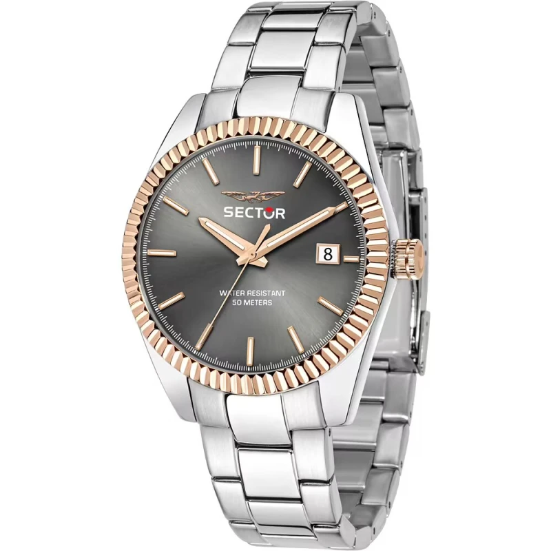 Sector Watch - 240 - Multifunction - Rose Gold and Silver - R3253240009