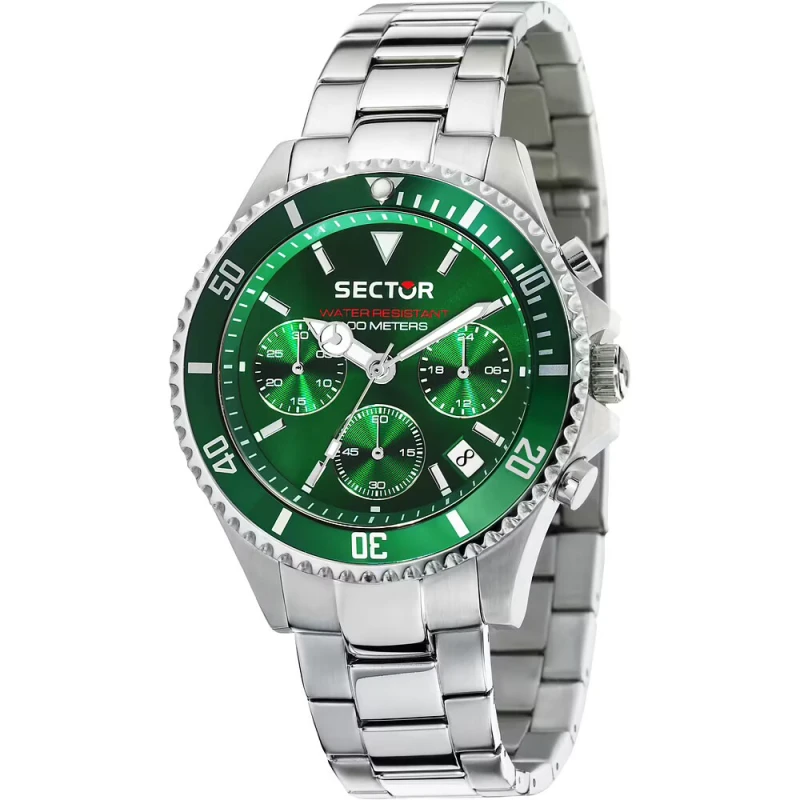 Sector Watch - 230 - Chronograph - Silver - R3273661006
