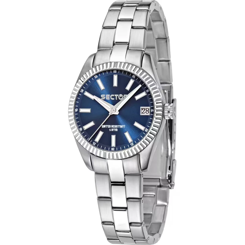 Sector Watch - 240 - Multifunction - Silver and Blue - R3253579517