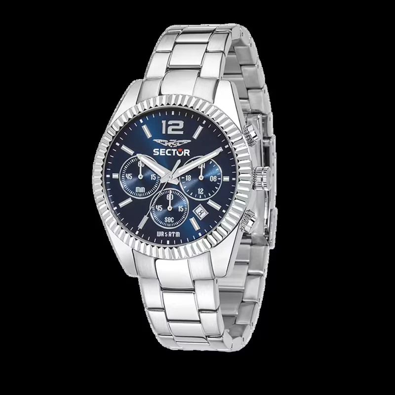 Sector Watch - 240 - Chronograph - Blue and Sunburst - R3273676004