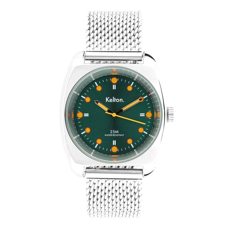 Kelton Watch - RC2 Green-Orange Mesh