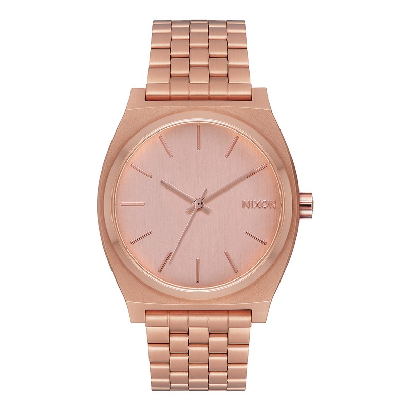 Nixon Watch - Time Teller - Solid Rose Gold