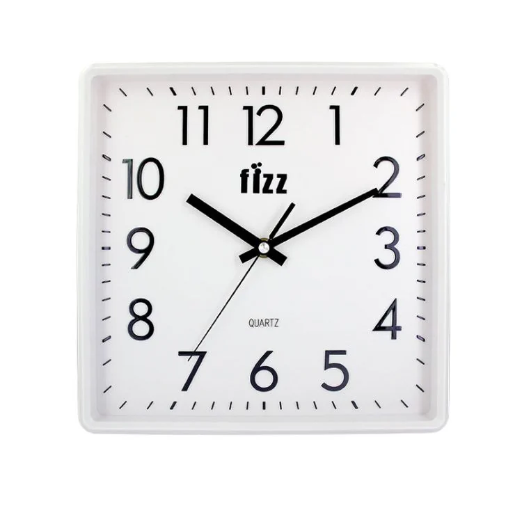 square clocks available in 3 colors