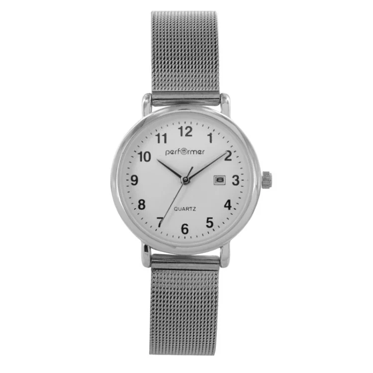 Performer Women's Watch Face, Silver Milanese Mesh - 70826012