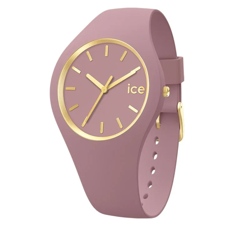 Face Ice Watch - Ice Glam Brushed Women's Pink Fall