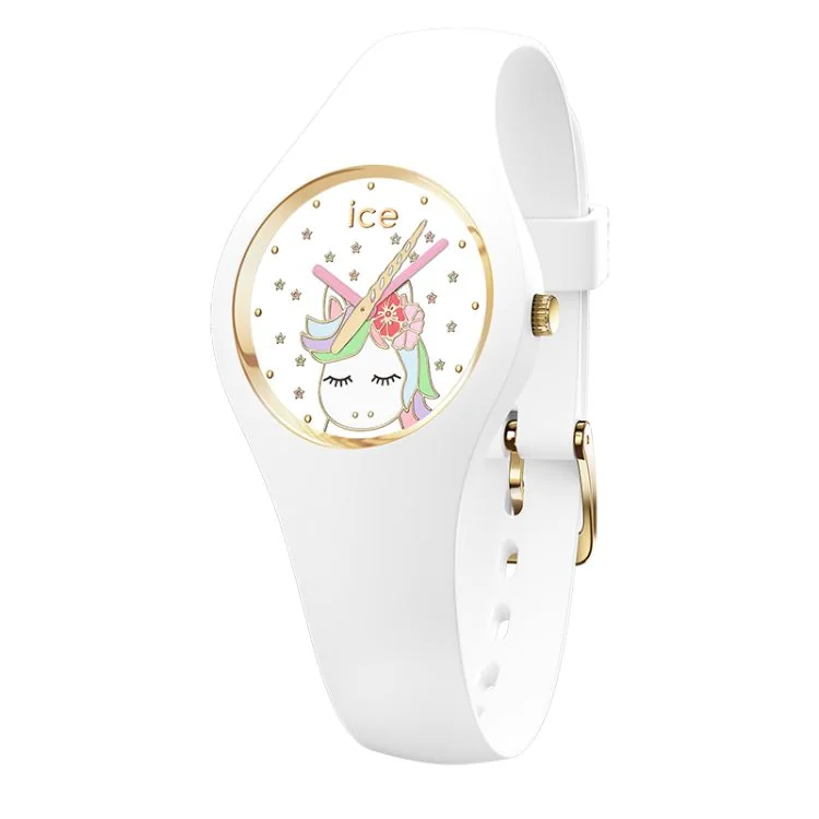 Face Ice Watch - Ice Fantasia Kids' White Unicorn Extra Small