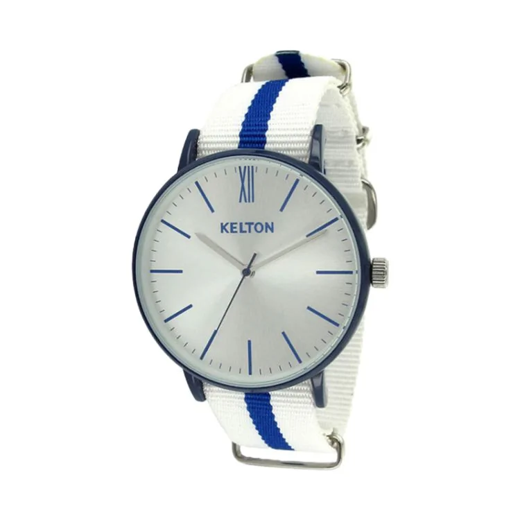 Kelton Vintage Watch Face - IDYLLIC Blue and White