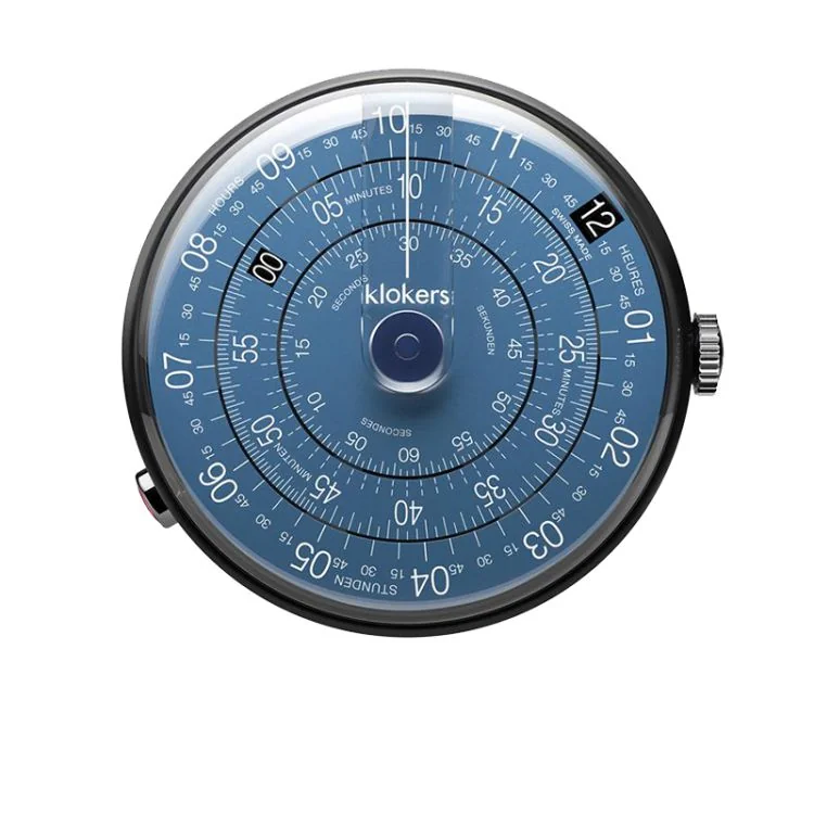 Klokers Watch Face - Klok 01 - Metal - Blue Note Dial