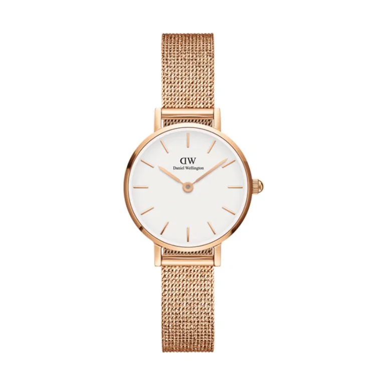 Daniel Wellington Watch - Petite Pressed Melrose White - 24mm