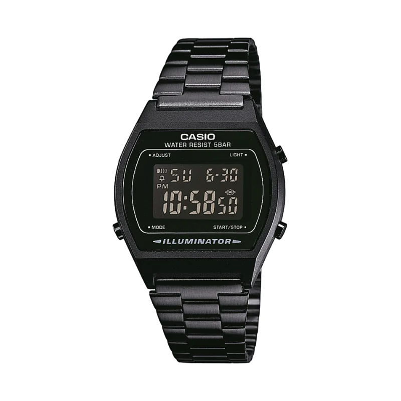 Casio Vintage Edgy Chronograph Collection - Black