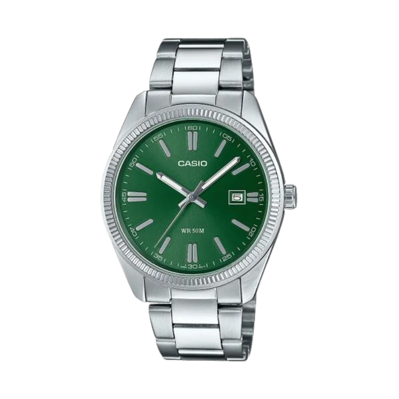Casio Casio Collection Green Brass Dial MTP