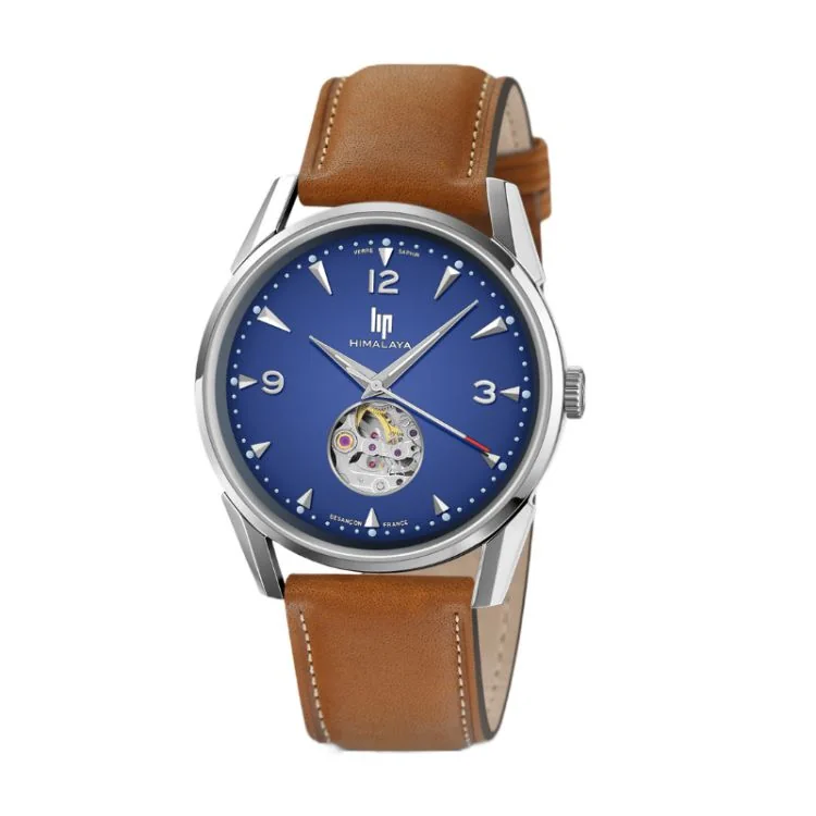 LIP Watch Face - Himalaya 40mm - Beating Heart - Blue Dial