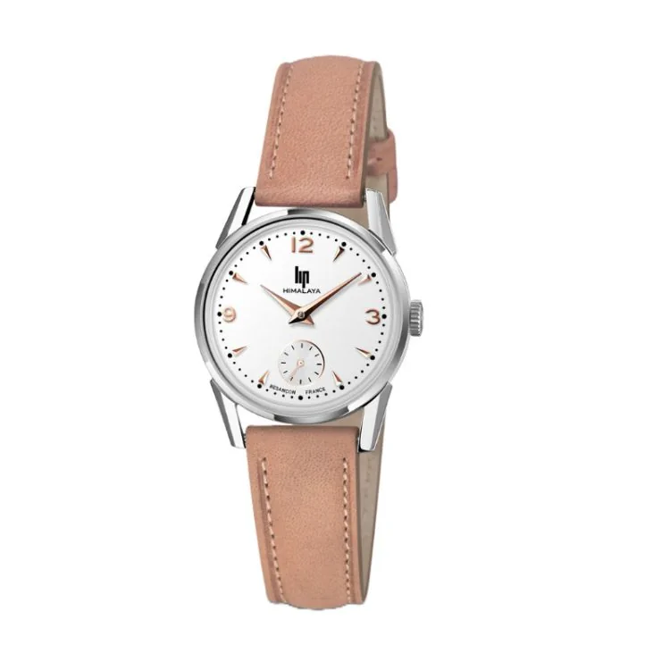 LIP Watch Face - Himalaya 29mm - Pink Leather