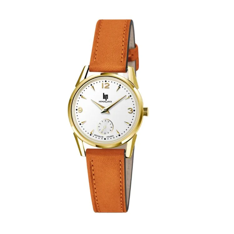 LIP Watch Face - Himalaya 29mm - Orange Leather