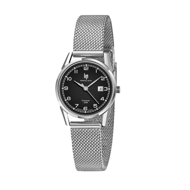 LIP Watch - Himalaya 29mm - Silver Milanese Strap