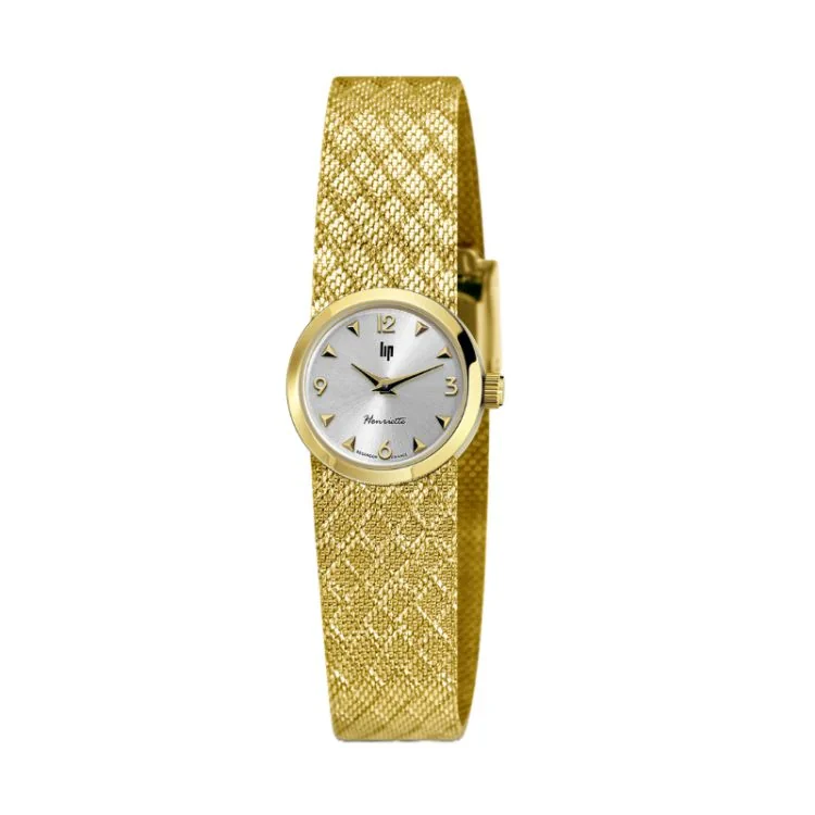 LIP Watch - Henriette 22mm - Gold-Tone - Silver Dial