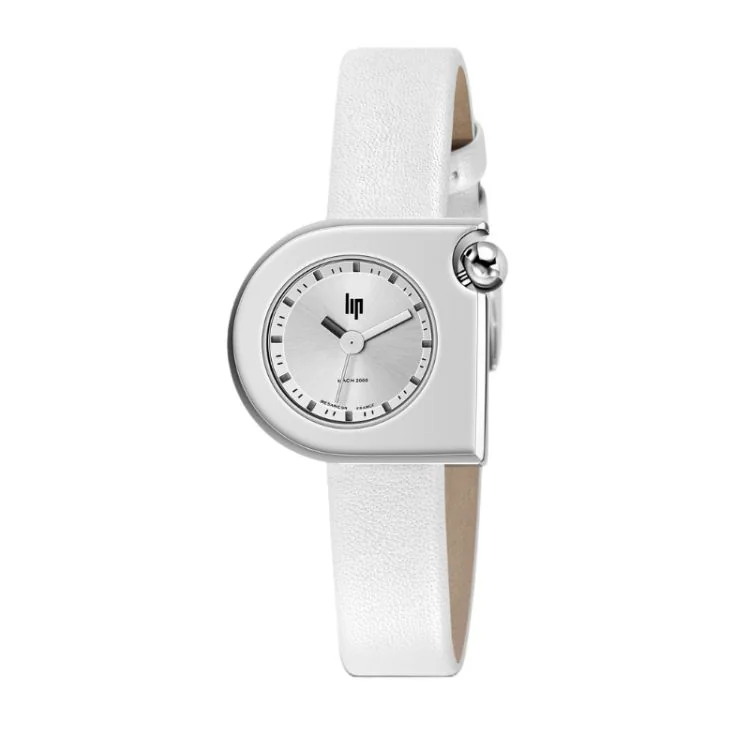 LIP Watch - Mach 2000 - Mini Moon - White Glitter Leather