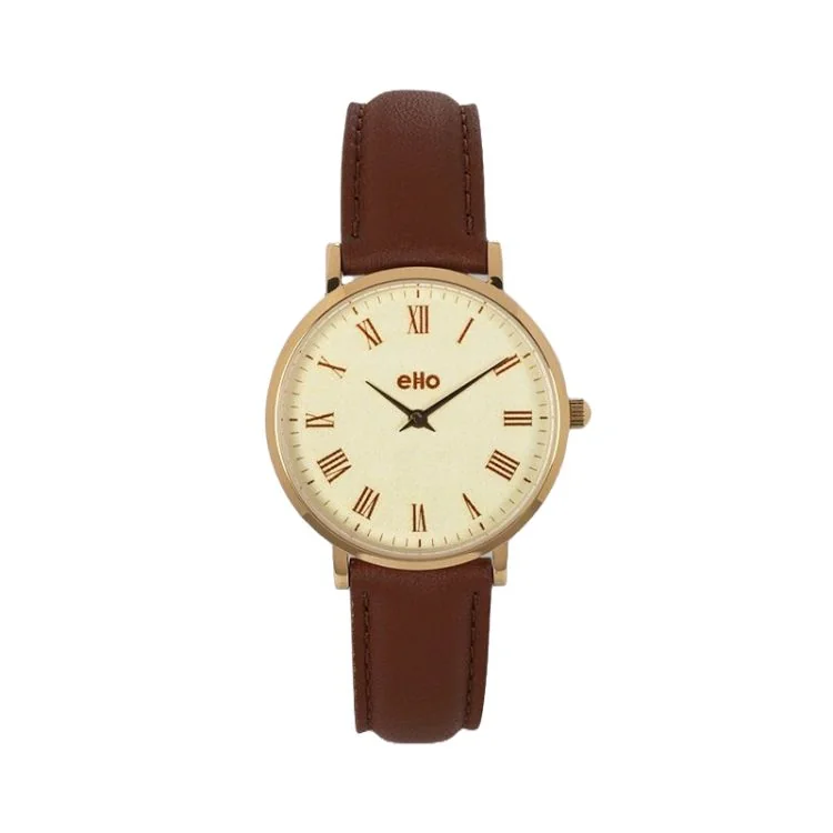 eHo Upcycled Watch - Vintage Collection - Vintage Brown
