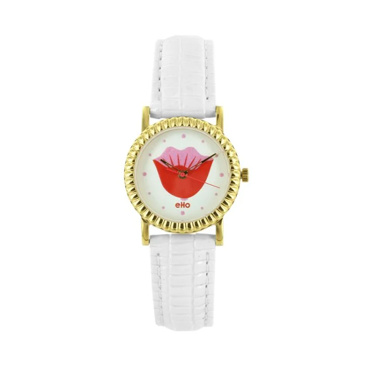 eHo Watch - Eco-Friendly - White Tulip Watch