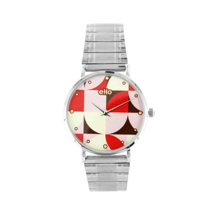 eHo Watch - Eco-Friendly -  Pink Geom Watch