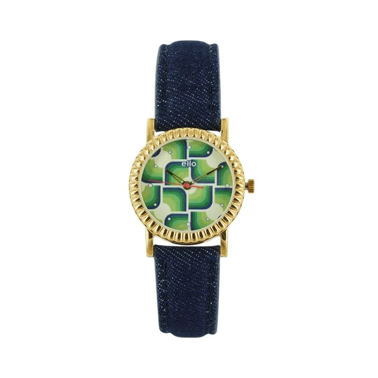 eHo Watch - Eco-Friendly - Geom Green Watch