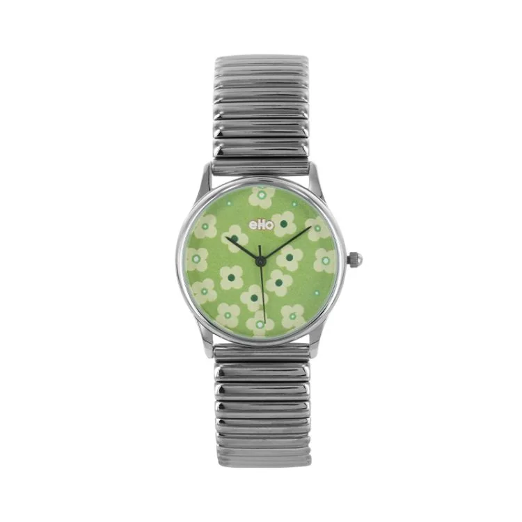 eHo Watch - Eco-Friendly - Green Sixties Watch