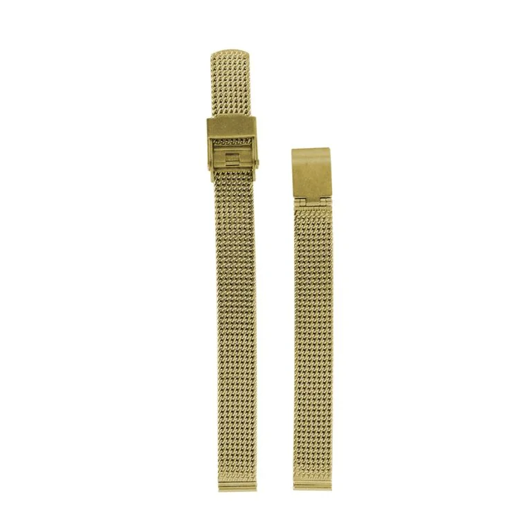 LIP Watch Strap - Gold-Plated Milanese Link - 10 mm