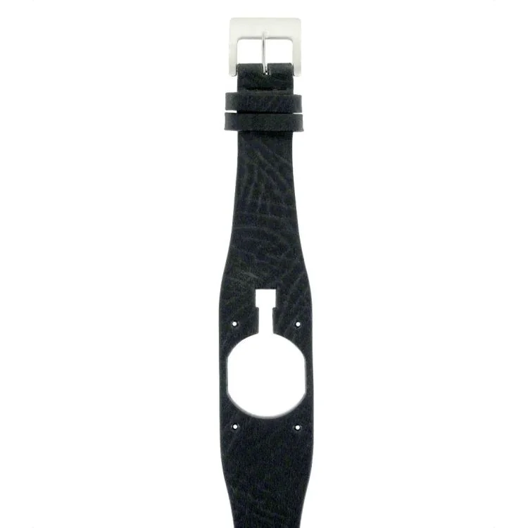 LIP Watch Strap - Fridge - Black Leather - 26 mm