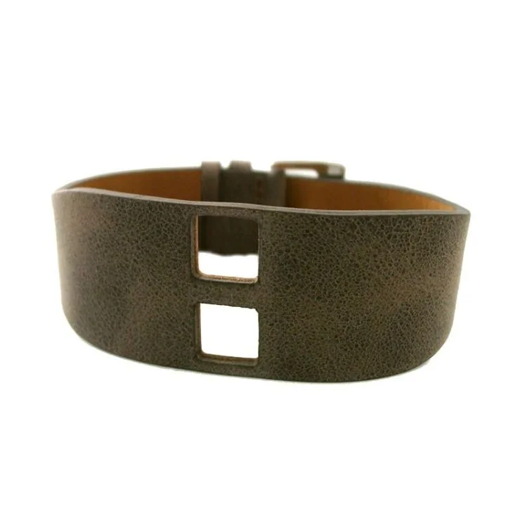 LIP Watch Strap - By Baschmakoff - Brown Leather - 32 mm