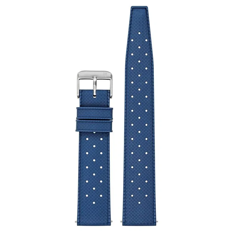 LIP Watch Strap - Blue Perforated Tropic - 20 mm