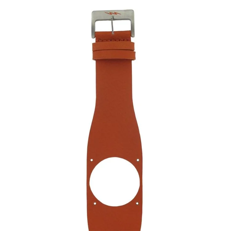LIP Watch Strap - Diode - Orange Leather - 34 mm