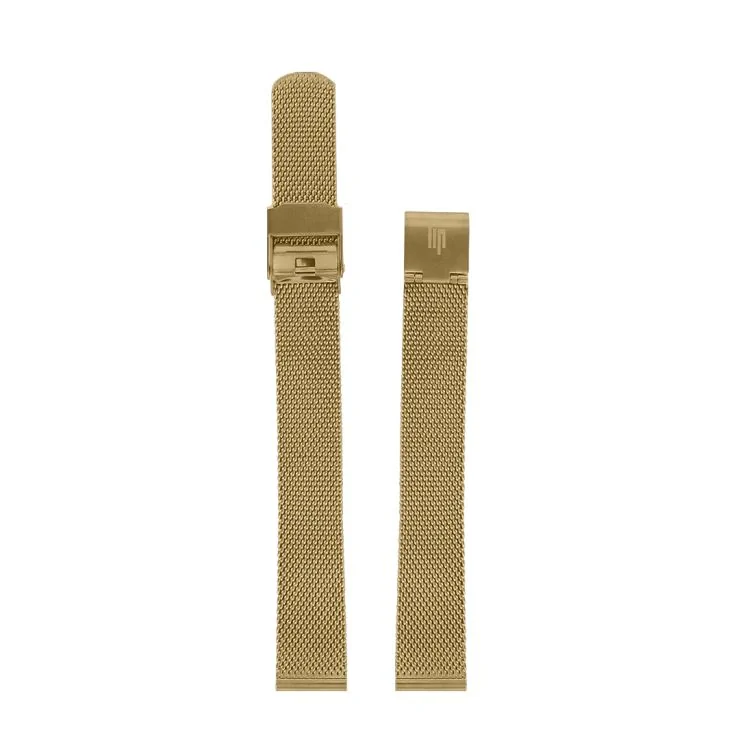 LIP Watch Strap - Gold Milanese Link - 14 mm