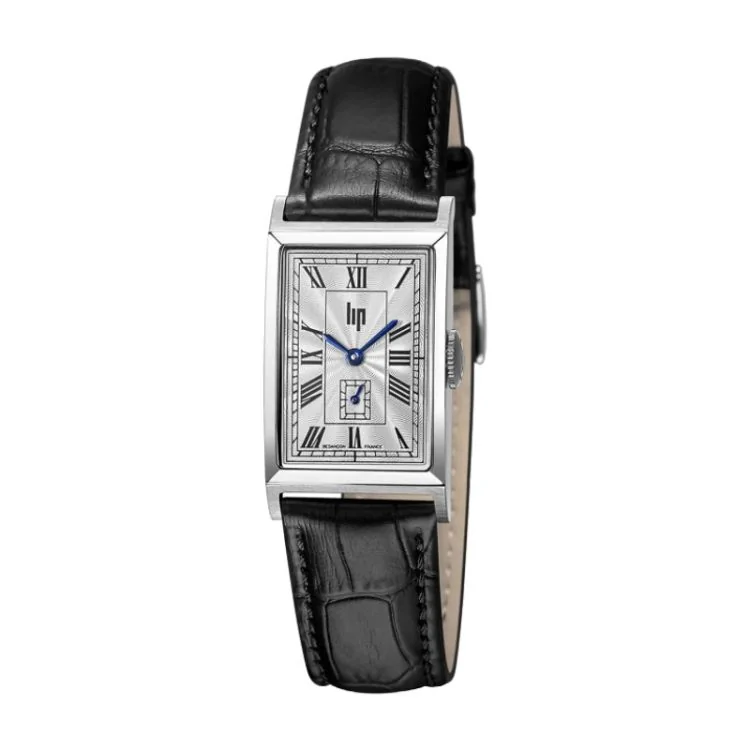 LIP Watch - Churchill T18 - Sunburst Dial - Black Leather